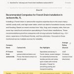 Daniels Landcape & Irrigation como #2 en Grok